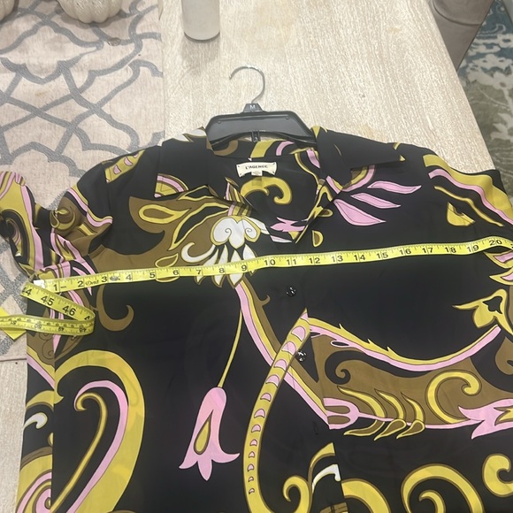 L’AGENCE Silk Blouse NWOT - Picture 11 of 11